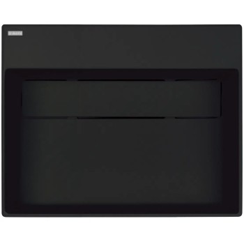 Vannas istabas granīta izlietne Deante CORREO uz virsmas NERO, 500x400mm Melna