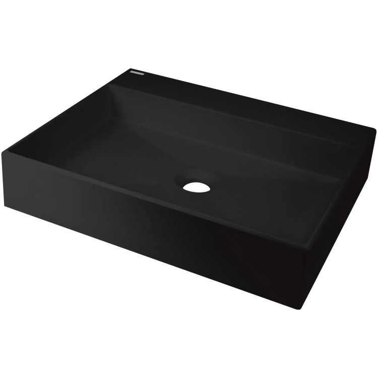 Vannas istabas granīta izlietne Deante CORREO uz virsmas NERO, 500x400mm Melna Vannas istabas granīta izlietne Deante CORREO uz virsmas NERO, 500x400mm Melna