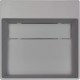 РАКОВИНА CORREO С КРЫШКОЙ ГРАНИТ, СЕРЫЙ МЕТАЛЛИК, 400x400 мм РАКОВИНА CORREO С КРЫШКОЙ ГРАНИТ, СЕРЫЙ МЕТАЛЛИК, 400x400 мм