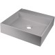 Vannas istabas granīta izlietne Deante CORREO uz virsmas GREY METALLIC, 400x400mm Pelēka Vannas istabas granīta izlietne Deante CORREO uz virsmas GREY METALLIC, 400x400mm Pelēka