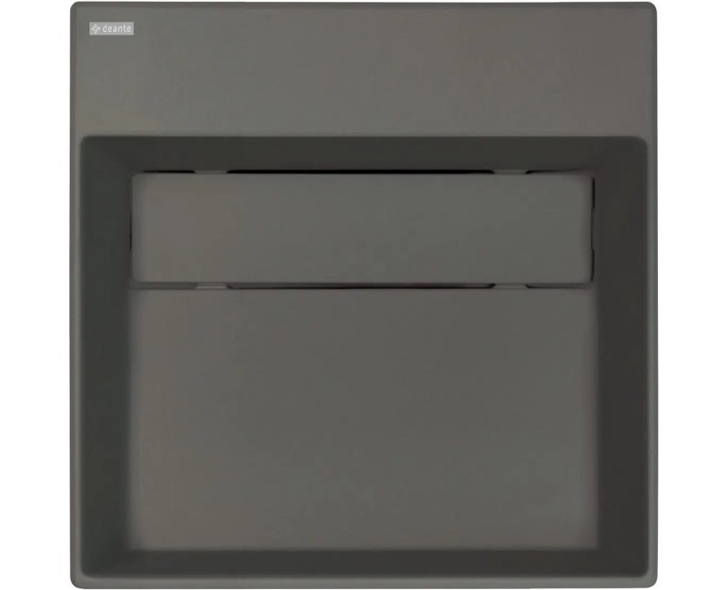 РАКОВИНА CORREO С КРЫШКОЙ ГРАНИТ, АНТРАЦИТ МЕТАЛЛИК, 400x400 мм