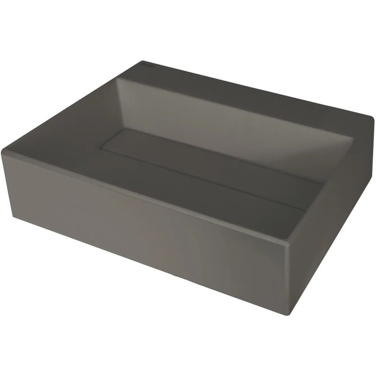 Vannas istabas granīta izlietne Deante CORREO uz virsmas ANTHRACITE METALLIC, 500x400mm Antarcīts Vannas istabas granīta izlietne Deante CORREO uz virsmas ANTHRACITE METALLIC, 500x400mm Antarcīts