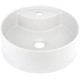 Vannas istabas granīta izlietne Deante SILIA uz virsmas, apaļa ALABASTER, D360mm Balta Vannas istabas granīta izlietne Deante SILIA uz virsmas, apaļa ALABASTER, D360mm Balta