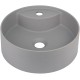 Vannas istabas granīta izlietne Deante SILIA uz virsmas, apaļa GREY METALLIC, D360mm Pelēka Vannas istabas granīta izlietne Deante SILIA uz virsmas, apaļa GREY METALLIC, D360mm Pelēka