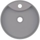 Vannas istabas granīta izlietne Deante SILIA uz virsmas, apaļa GREY METALLIC, D360mm Pelēka Vannas istabas granīta izlietne Deante SILIA uz virsmas, apaļa GREY METALLIC, D360mm Pelēka