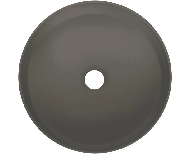 РАКОВИНА SILIA, АНТРАЦИТ МЕТАЛЛИЧЕСКИЙ, fi360 мм