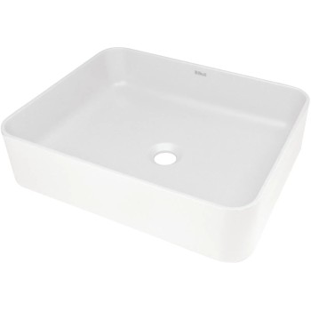 Vannas istabas granīta izlietne Deante TEMISTO uz virsmas, BEIGE, ALABASTER Balta