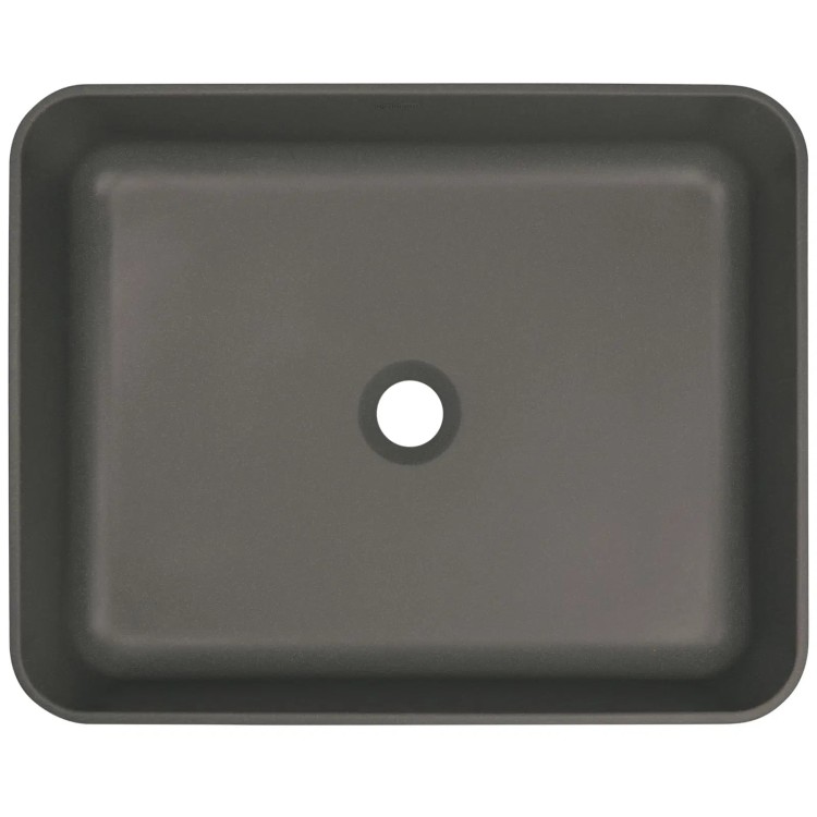 Vannas istabas granīta izlietne Deante TEMISTO uz virsmas, BEIGE, ANTHRACITE METALLIC Antarcīts Vannas istabas granīta izlietne Deante TEMISTO uz virsmas, BEIGE, ANTHRACITE METALLIC Antarcīts