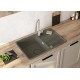 МОЙКА MOMI 1-BOWL GRANITE SINK С КРЕНОМ 780x550X229, АНТРАЦИТОВЫЙ МЕТАЛЛИК, С ЭКОНОМИТЕЛЕМ ПРОСТРАНСТВА МОЙКА MOMI 1-BOWL GRANITE SINK С КРЕНОМ 780x550X229, АНТРАЦИТОВЫЙ МЕТАЛЛИК, С ЭКОНОМИТЕЛЕМ ПРОСТРАНСТВА