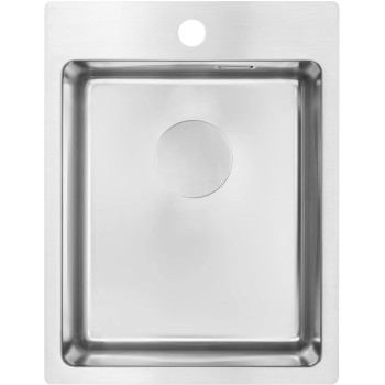 Virtuves izlietne Deante OLFATO BRUSHED SATIN, nerūsējošā tērauda 390x505x200mm