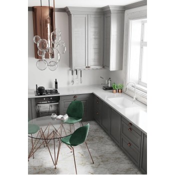 Virtuves izlietne Deante CORDA Granīta 380X460X194mm, ALABASTER, Balta