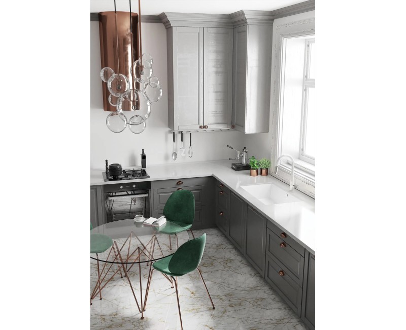 Virtuves izlietne Deante CORDA Granīta 380X460X194mm, ALABASTER, Balta