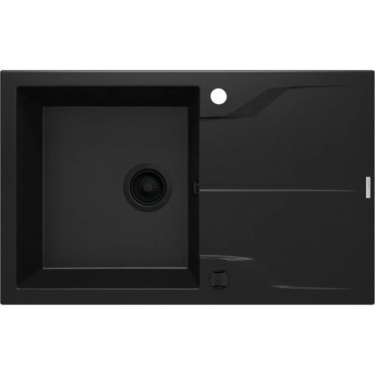 Virtuves izlietne Deante ANDANTE Granīta 780x490x194mm, NERO Melna Virtuves izlietne Deante ANDANTE Granīta 780x490x194mm, NERO Melna
