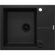 Virtuves izlietne Deante ANDANTE Granīta 590x490x194mm, NERO Melna Virtuves izlietne Deante ANDANTE Granīta 590x490x194mm, NERO Melna