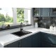Virtuves izlietne Deante ANDANTE Granīta 590x490x194mm, GREY METALLIC Pelēka Virtuves izlietne Deante ANDANTE Granīta 590x490x194mm, GREY METALLIC Pelēka