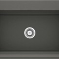 МОИ 1-ЧАШЕВАЯ ГРАНИТНАЯ МОЙКА 760x520x220, 3,5", АНТРАЦИТОВЫЙ МЕТАЛЛИЧЕСКАЯ, С ЭКОНОМЯЩЕЙ ПРОСТРАНСТВОМ CLICK