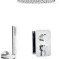 Dušas sistēma Deante Silia iebūvējama, Hromēts BXYY0QSM