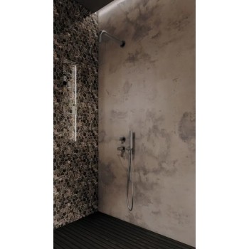 Dušas sistēma Deante Silia Hexa iebūvējama, Satīns NHS_F9XK