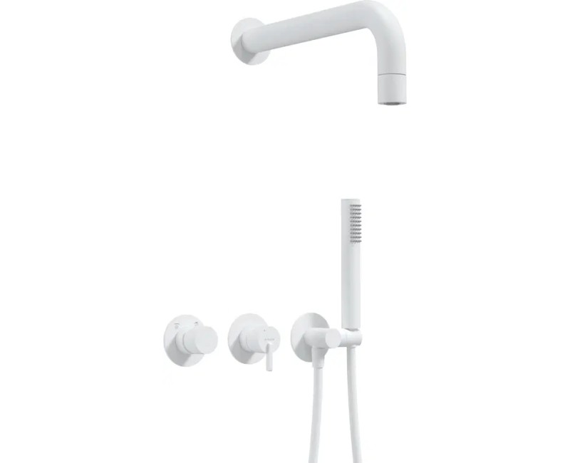 Dušas sistēma Deante Silia iebūvējama, Balta NQS_A0XK