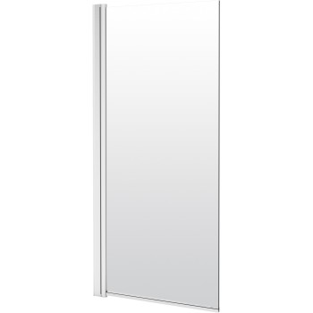 Vannas siena Deante Alpina 80x140cm Caurspīdīgi stikls, Hromēti profili
