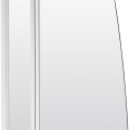Vannas siena Deante Alpina 115x140cm Caurspīdīgi stikls, Hromēti profili