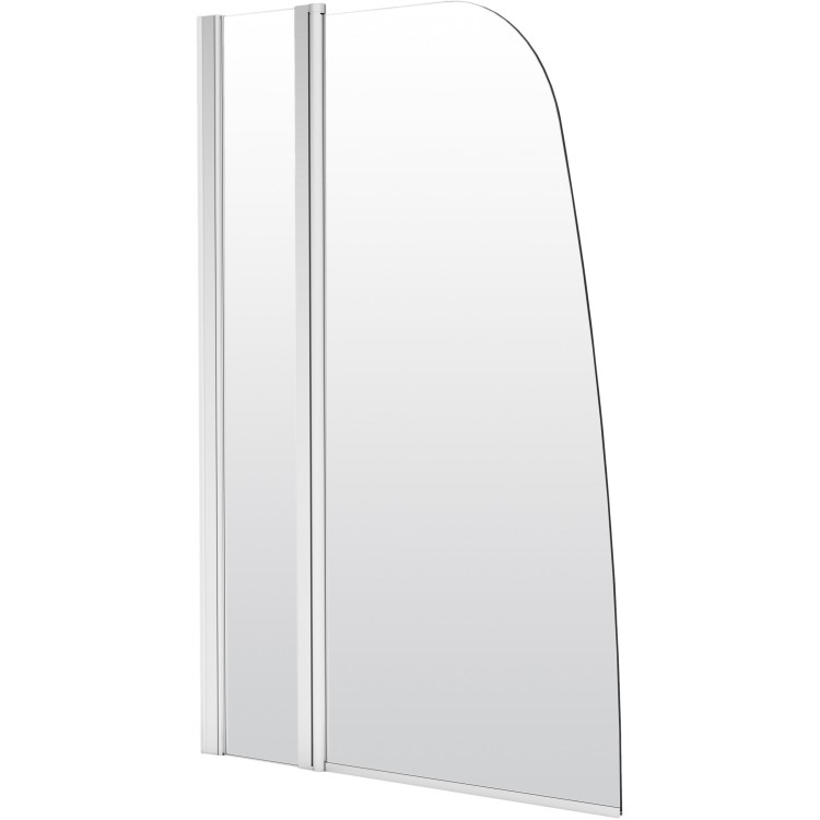 Vannas siena Deante Alpina 115x140cm Caurspīdīgi stikls, Hromēti profili Vannas siena Deante Alpina 115x140cm Caurspīdīgi stikls, Hromēti profili