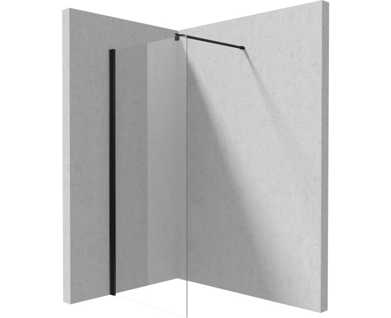 Душевая кабина Deante KERRIA PLUS NERO 90см Прозрачное стекло, Черные профили