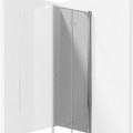 Душевая дверь Deante KERRIA PLUS 80см (1 сторона) Прозрачное стекло, Хромированные профили