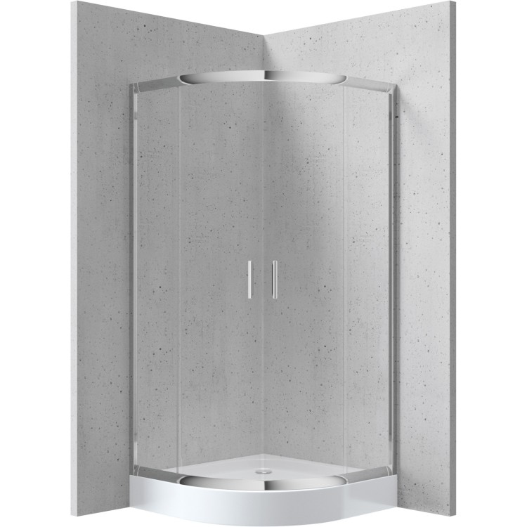 Душевая кабина Deante FUNKIA 80x80см Прозрачное стекло, хром. профили KYP_052K Душевая кабина Deante FUNKIA 80x80см Прозрачное стекло, хром. профили KYP_052K