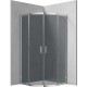 Душевая кабина Deante FUNKIA 80x80см стекло ГРАФИТ, хром. профили KYP_452K Душевая кабина Deante FUNKIA 80x80см стекло ГРАФИТ, хром. профили KYP_452K
