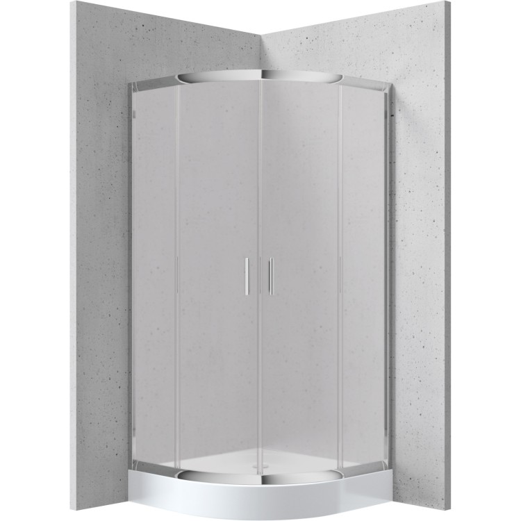 Душевая кабина Deante FUNKIA 90x90см МАТИРОВАННОЕ стекло, хром. профили KYP_651K Душевая кабина Deante FUNKIA 90x90см МАТИРОВАННОЕ стекло, хром. профили KYP_651K