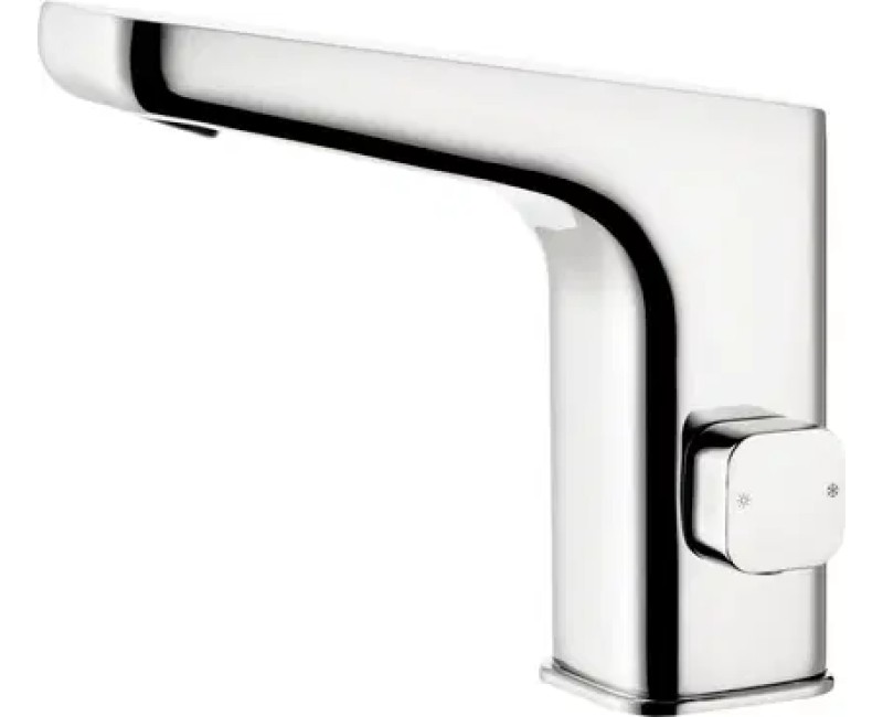 Vannas istabas izlietnes maisītājs Deante HIACYNT SENSOR ar temperatūras regulāciju, Hromēts, 4xAA strāvas avots  BQH_029R