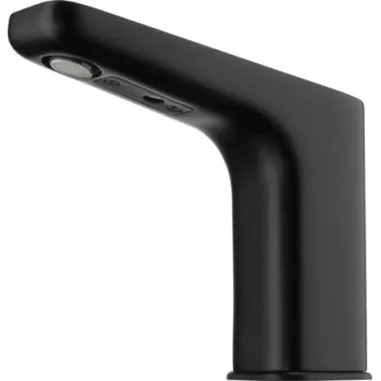 Vannas istabas izlietnes maisītājs Deante HIACYNT NERO SENSOR bez temperatūras regulācijas 230/6V strāvas avots, Melns BQH_N28V