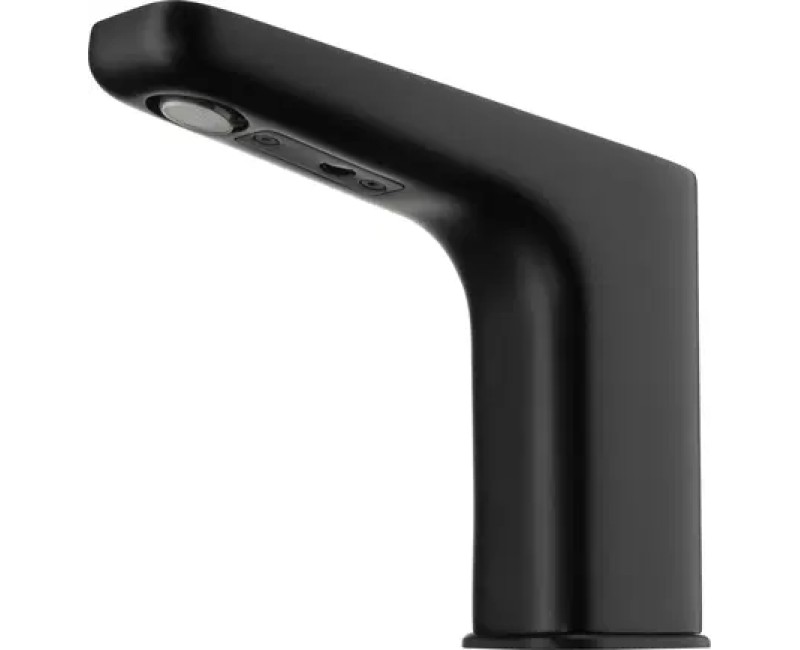 Vannas istabas izlietnes maisītājs Deante HIACYNT NERO SENSOR bez temperatūras regulācijas 230/6V strāvas avots, Melns BQH_N28V