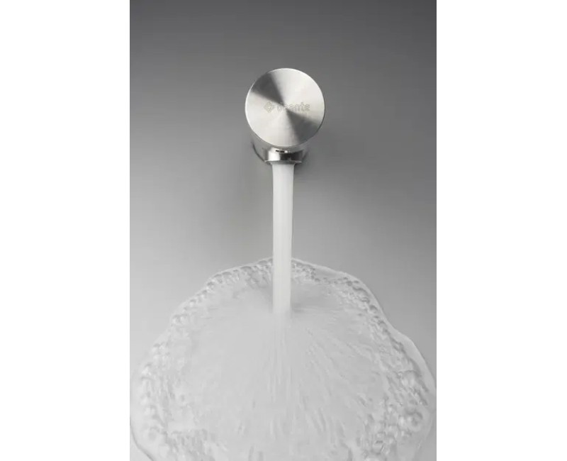 Vannas istabas izlietnes maisītājs Deante HIACYNT NERO SENSOR bez temperatūras regulācijas 230/6V strāvas avots, Steel BQR_F28V