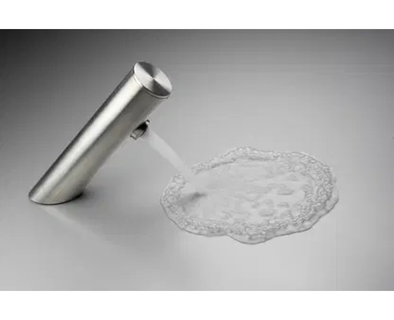 Vannas istabas izlietnes maisītājs Deante SENSE SENSOR STEEL ar temperatūras regulāciju 230/6V strāvas avots, Steel BQR_F29V