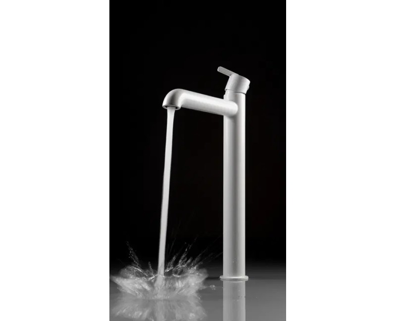 Смеситель для раковины в ванной Deante Silja Raising, Белый BQS_A20K