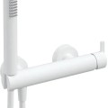 Dušas maisītājs Deante Silja ar rokas dušu, Balts BQS_A41M
