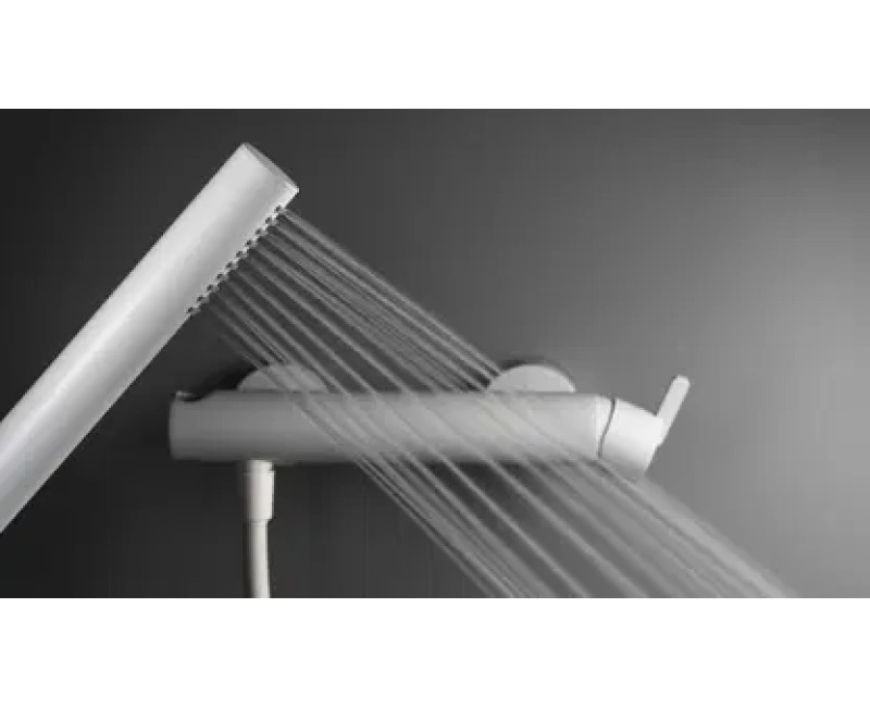Dušas maisītājs Deante Silja ar rokas dušu, Balts BQS_A41M