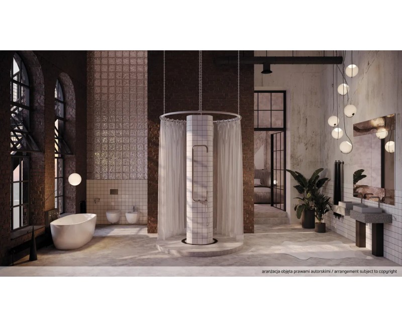 Vannas istabas izlietnes maisītājs Deante Silja Paaugstināts, Steel BQS_F24K