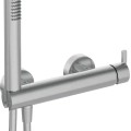 Dušas maisītājs Deante Silja ar rokas dušu, Steel BQS_F41M