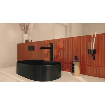 Смеситель для раковины Deante Silja, с ручным душем, черный BQS_N20K