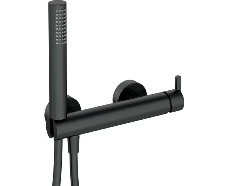 Смеситель для душа Deante Silja с ручным душем, черный BQS_N41M