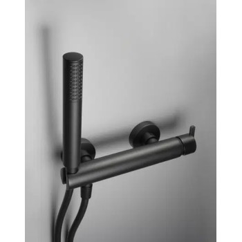 Смеситель для душа Deante Silja с ручным душем, черный BQS_N41M