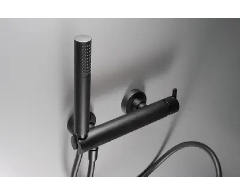 Смеситель для душа Deante Silja с ручным душем, черный BQS_N41M