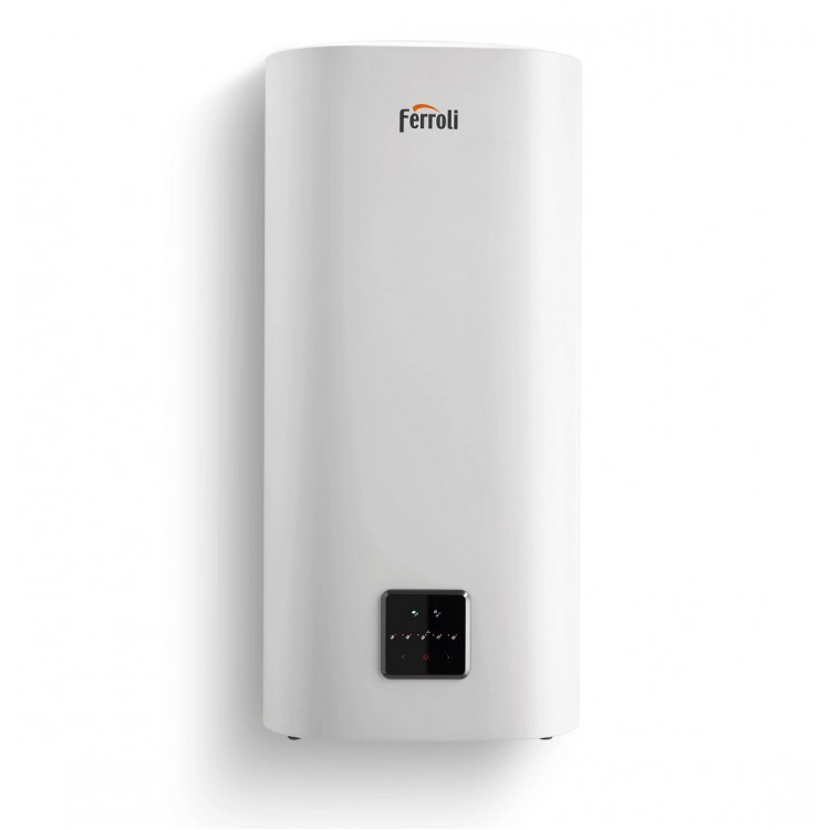 Ferroli TITANO TWIN Wi-Fi Электрический водонагреватель-бойлер 50л, универсальный Ferroli TITANO TWIN Wi-Fi Электрический водонагреватель-бойлер 50л, универсальный