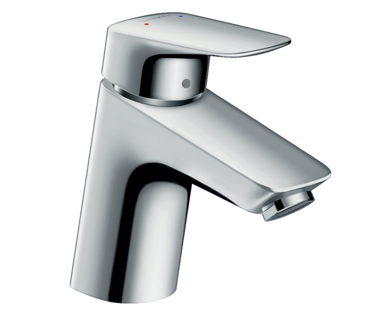 Hansgrohe Logis 70 Izlietnes jaucējkrāns ar pop-up noteces aizvaru, hroms 71070000