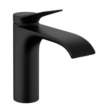 Vannas istabas izlietnes maisītājs Hansgrohe Vivenis 110, ar pop-up, matēts melns