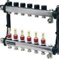 TECE Коллектор теплого пола в сборе SLQ S-HKV 1x3/4, 2 контура