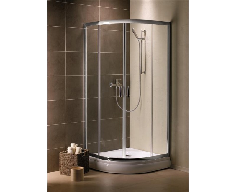 Radaway Pusapaļa dušas kabīne Dolphi Premium Plus A 100